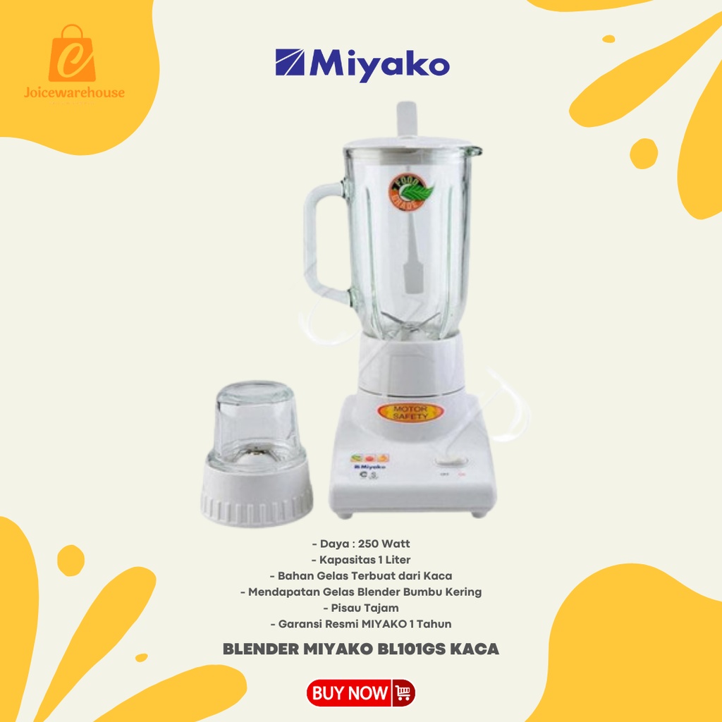 BLENDER MIYAKO BL101GS KACA