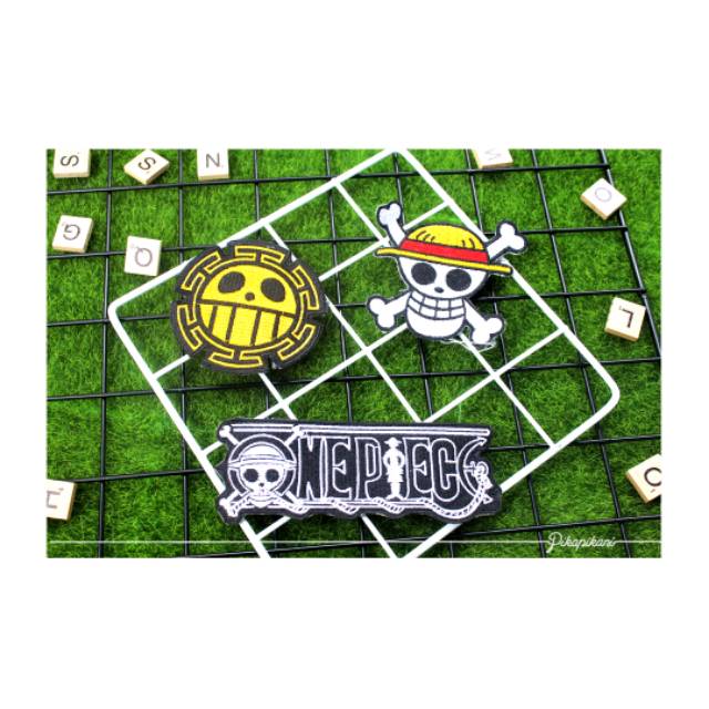 Patch Anime Emblem Bordir One Piece RB