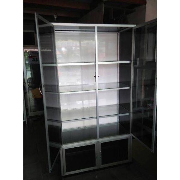 Etalase, Etalase Pajangan, Lemari Alumunium, Lemari Kaca, Minimalis