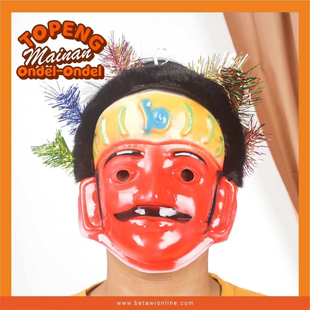 Sepasang Topeng Ondel Ondel