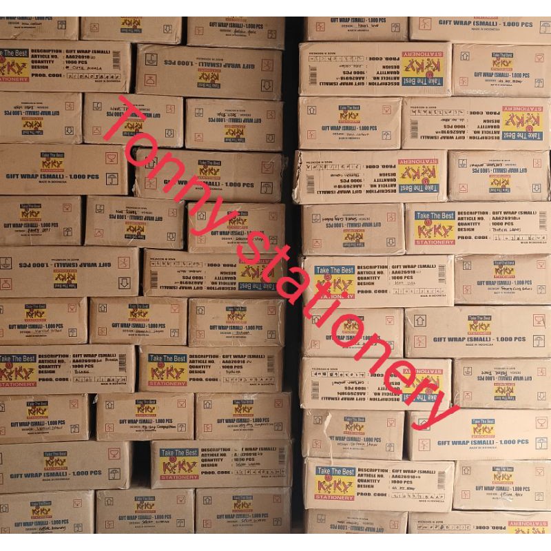 

kertas kado Kiki/SIDU 50 Lembar