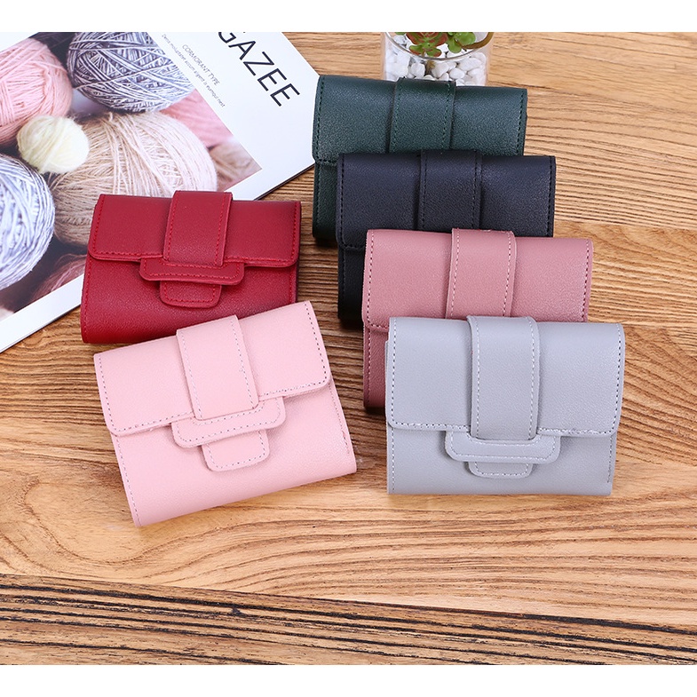 KeiKei Dompet Lipat Wanita WD6018 Fashion Korea Import