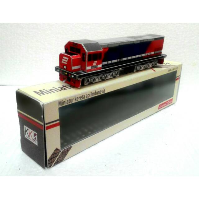 Lokomotif cc201 PERUMKA - Miniatur kereta api indonesia