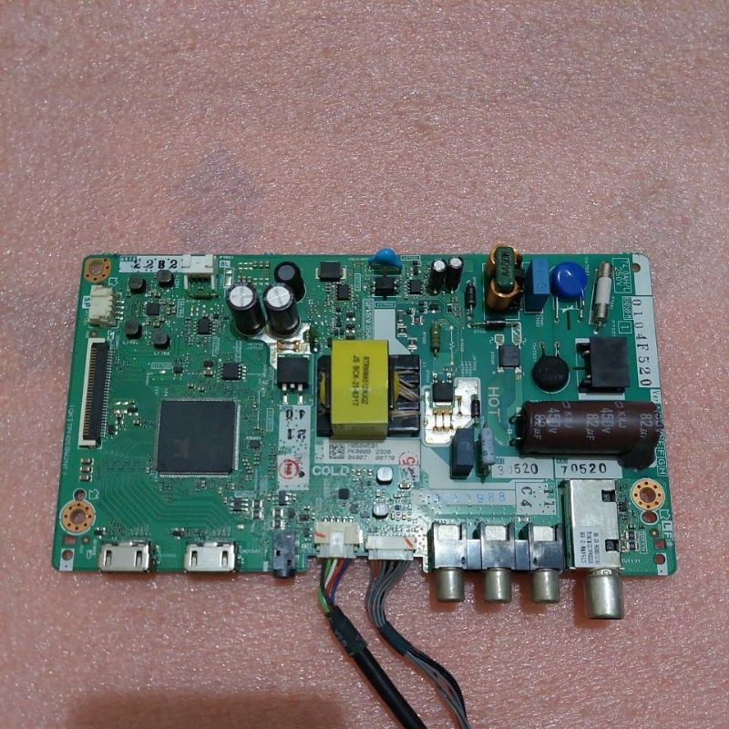MB MAINBOARD MOTHERBOARD TV SHARP 2T-C24CB3I 2T-C24CB31 BK