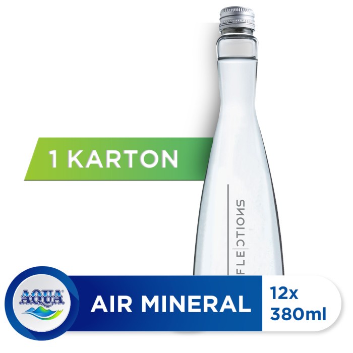 

Aqua Air Mineral Reflections Still - Botol 380ml x 12 botol ( 1 box)