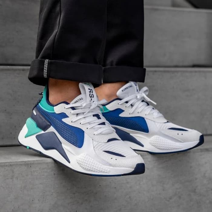 puma white galaxy blue