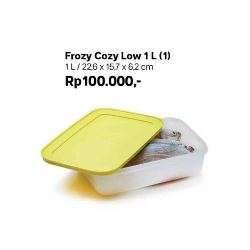 

Tuperware Low Frozy Cozy 1L kotak Serbaguna