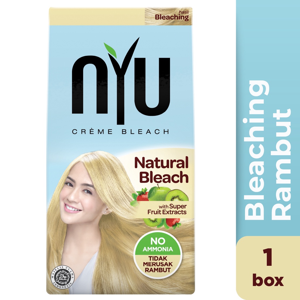 NYU Cr�me Hair Colour Natural Bleach - Bleaching Rambut