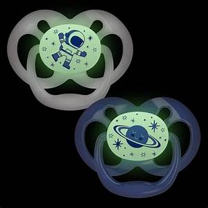 Dr. Brown's Advantage Pacifier Glows In The Dark Stage 2 ( 6-18m) 2 Pack Empeng Bayi