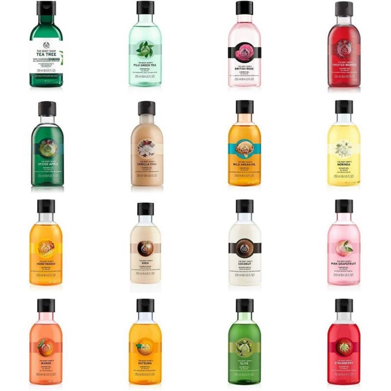 Jual THE BODY SHOP Shower Gel All Varian 250ml (ORIGINAL) Shopee