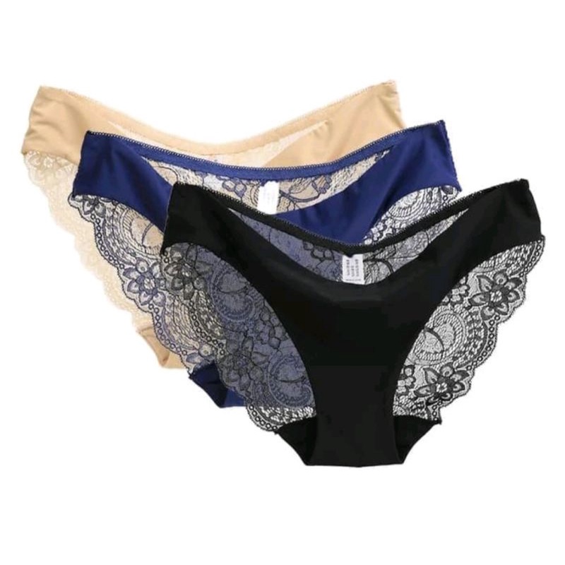 CELANA DALAM SEXY LACE PADU LYCRA