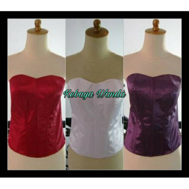 Kamisol Kebaya / Bustier / Longtorso Gaun / Kemben