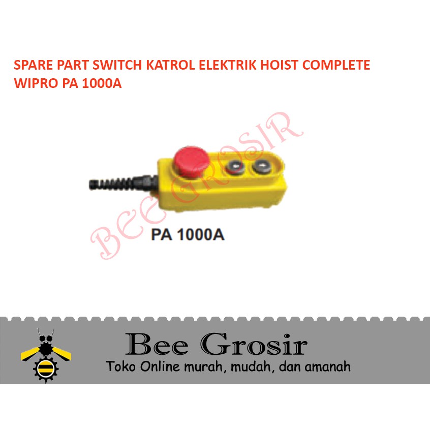 Spare Part Switch Electric Hoist Complete Katrol PA1000 PA1000A Wipro
