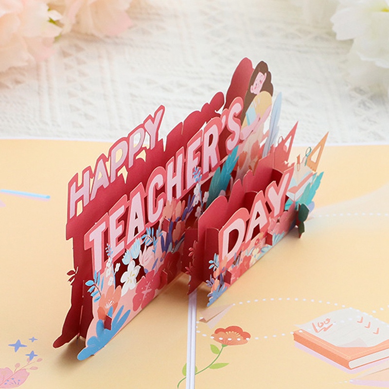 

Terlaris ✨ - Kartu Ucapan Pop Up 3D Untuk Hari Guru Kelulusan3.1.23