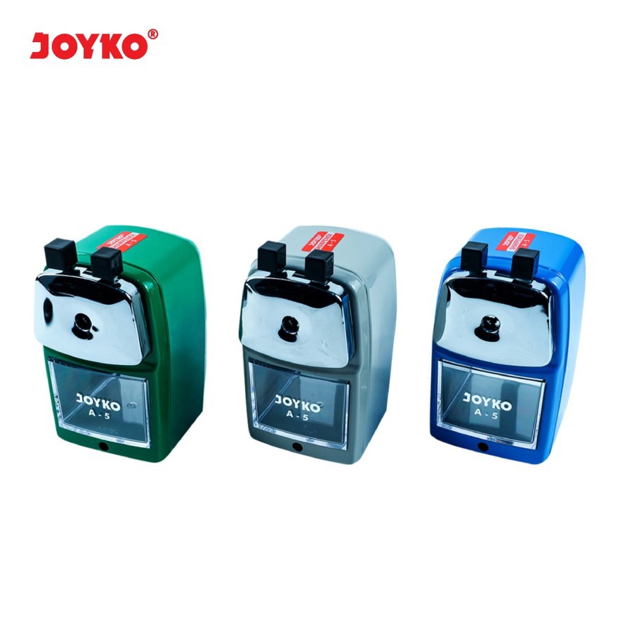 

Joyko Sharpener A-5 Abu – Abu / Biru / Hijau