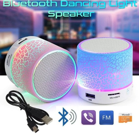 BAJ A9 Bluetooth Speaker Mini led Portable Wireless Speaker BA SS086