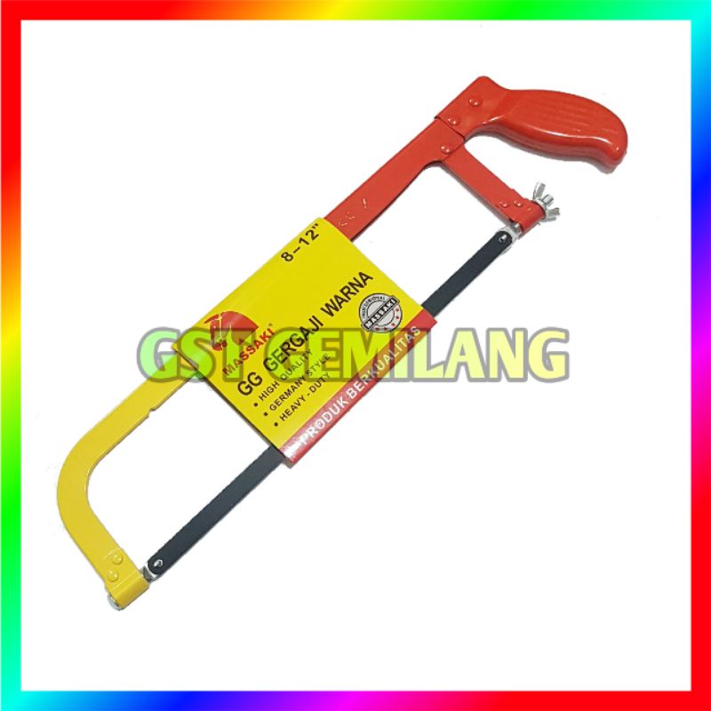 GAGANG GERGAJI BESI MASSAKI 12 INCI HEAVY DUTY