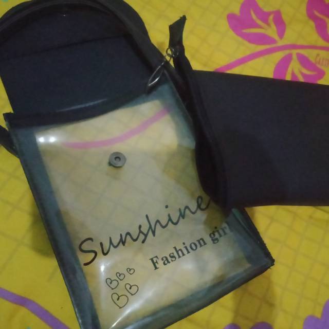 tas wanita transparan