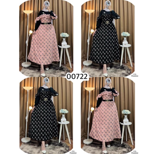 gamis voxy premium Dior