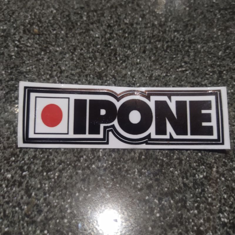 Sticker Ipone printcutt Sticker ipone graftac stiker ipone sticker uma racing stiker uma racing