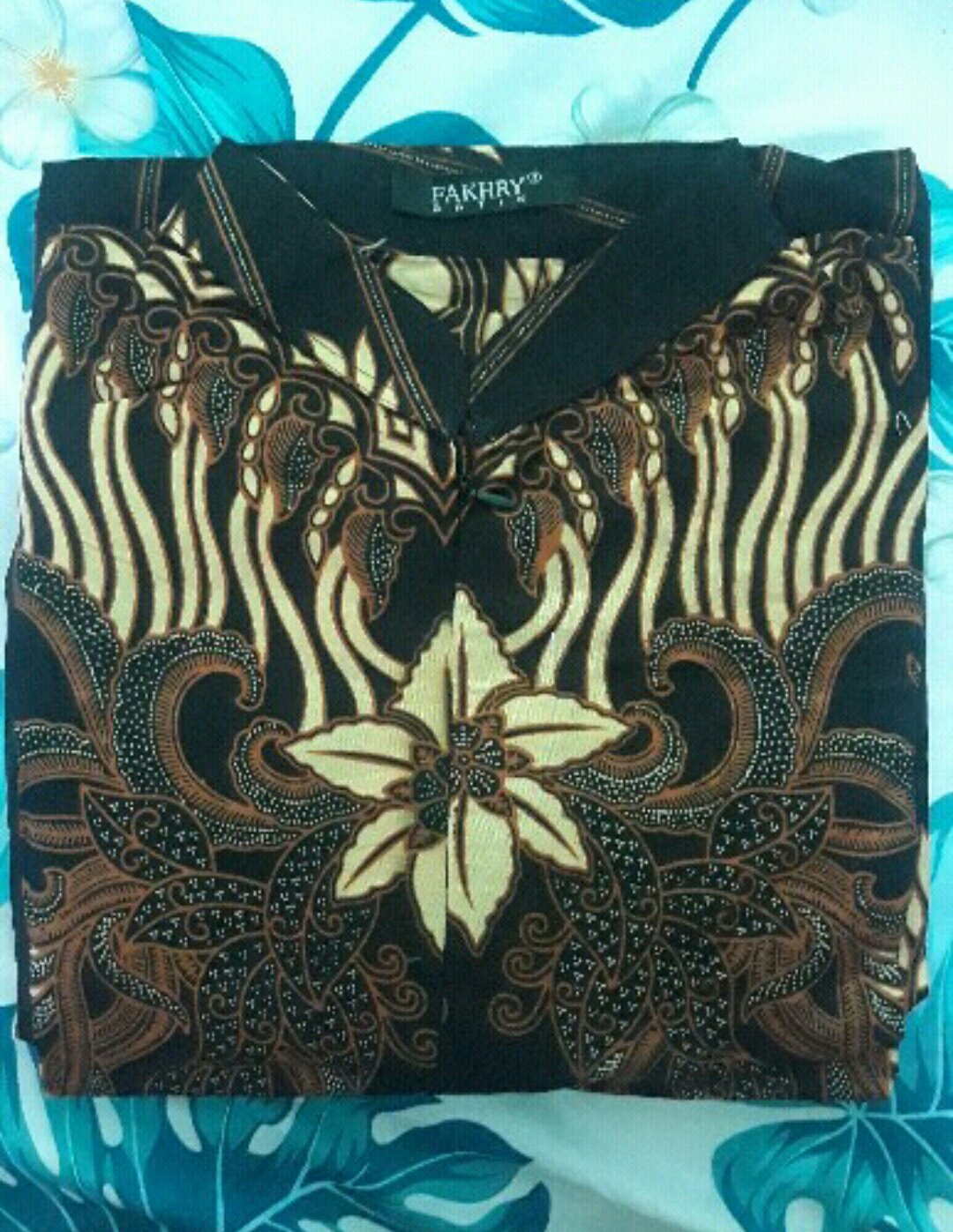 Batik Couple Keluarga Sania Ruffle Ori Ndoro Jowi Dnt Kondangan Pesta Nikahan Batik Modern