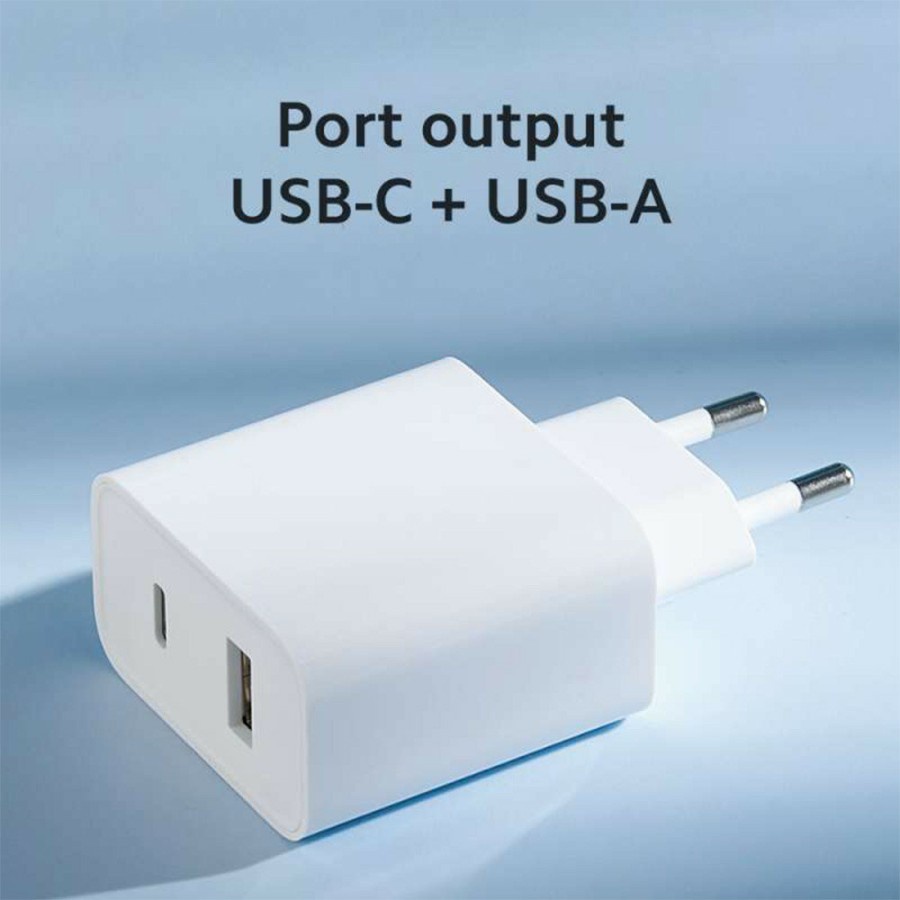 Mi 33W Wall Charger Type A Type C Fast Charging