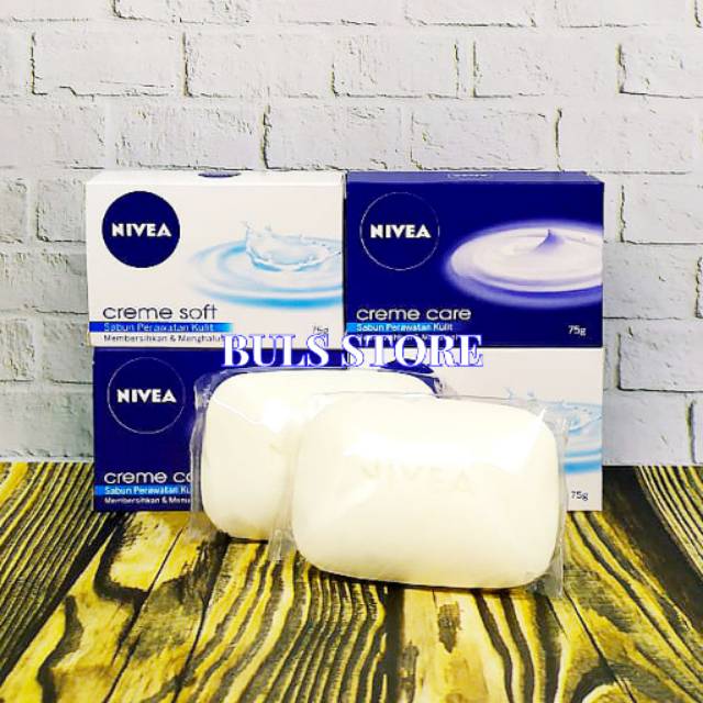 Nivea Creme Soft/Care Sabun Batang 75gr