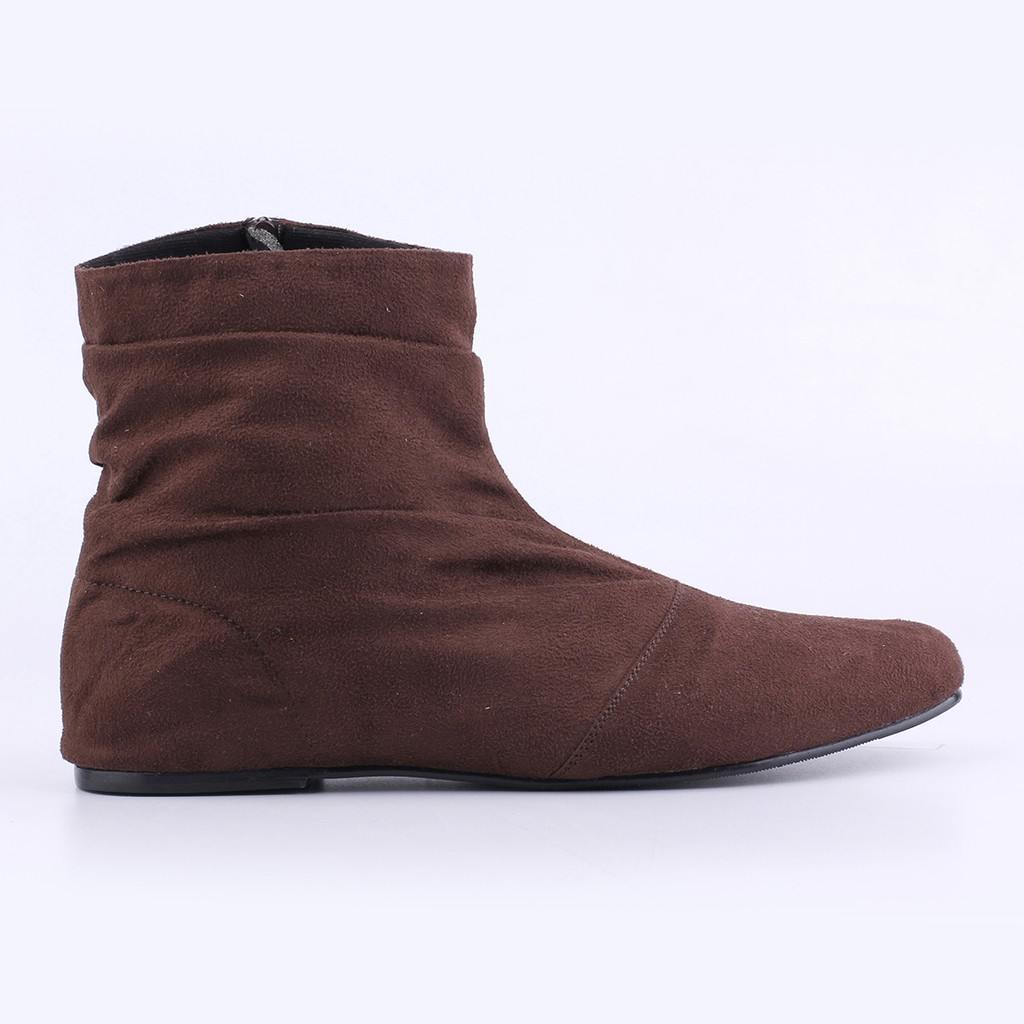 sepatu boot wanita, boots perempuan, sepatu wanita, boots flat terbaru YE091