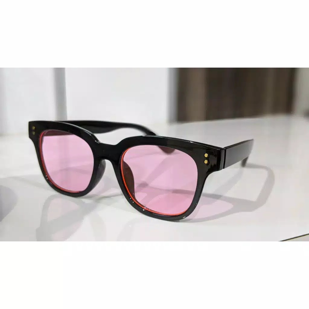 PL-WW003 &quot;PROMO&quot;✨JAKARTA✨ Kacamata Pria/Wanita Sunglasses Korean Fashion Small Candy Color KM02