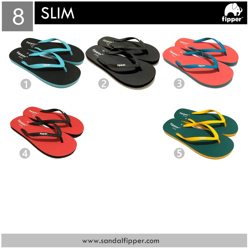 Sendal Fipper  Sandal  Wanita Sendal Jepit Fipper  Slim 