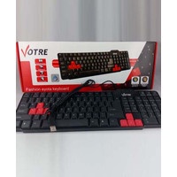 Trend-Keyboard Votre Basic USB KB2308 - Hitam