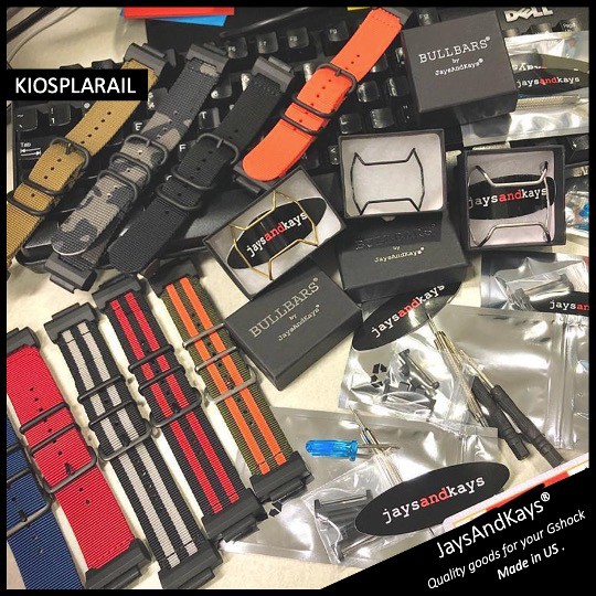 Jaysandkays Bullbars Strap Zulu Adapter Original for G-Shock