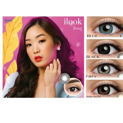 SOFTLENS ILOOK FOXY 15MM - NORMAL + FREE TEMPAT LENSA