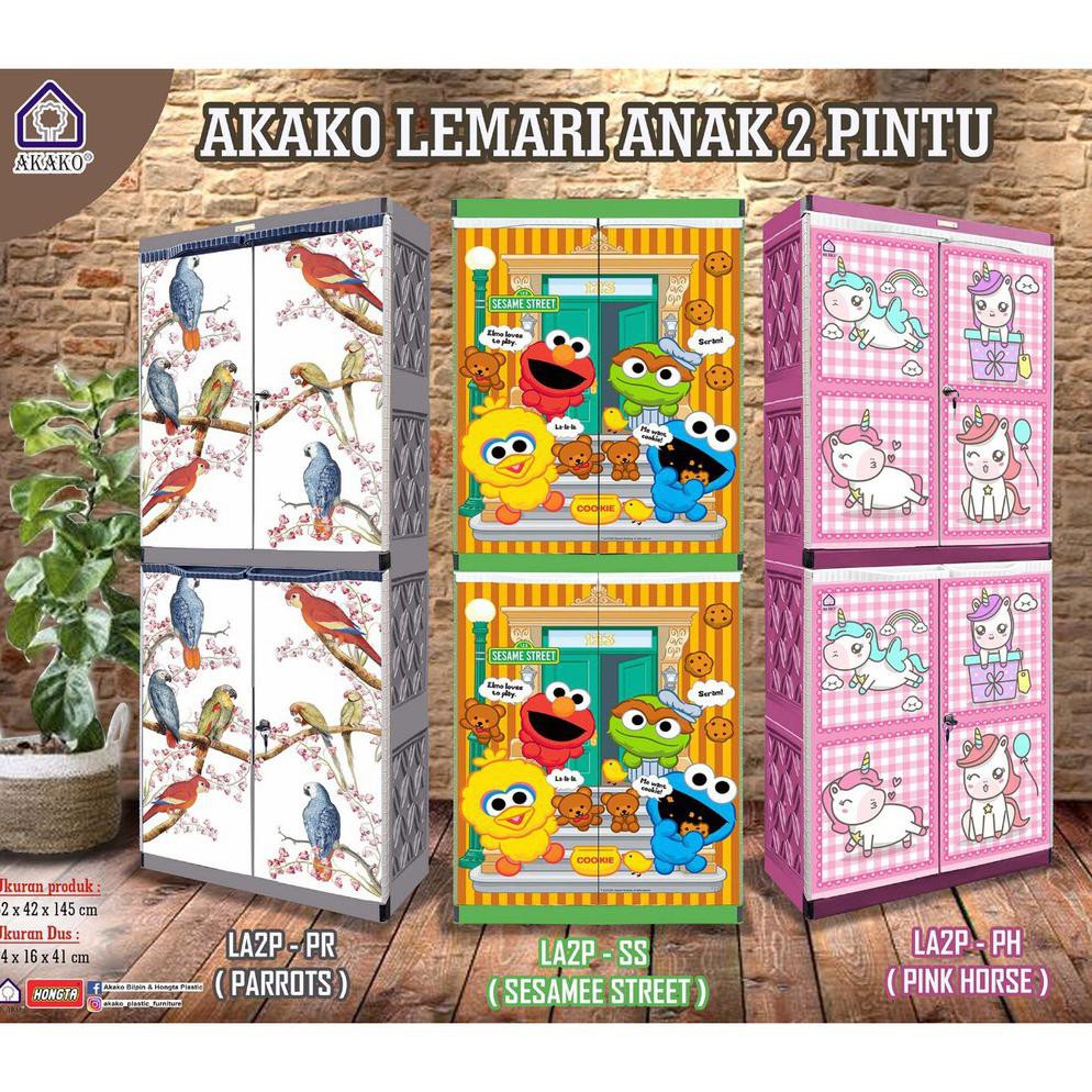 {BISA COD} LEMARI PLASTIK AKAKO SUSUN 4 KUNCI MINI BABY AKAKO TERBAIK [Kode 1|Kode 2|Kode 3|Kode