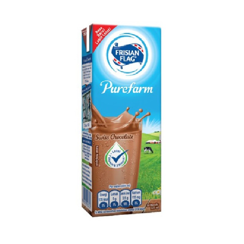 

Frisian Flag UHT Swiss Chocolate Kemasan 225ml