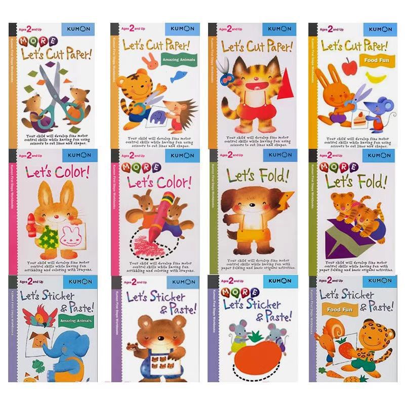 

KUMON FIRST STEPS WORKBOOKS AGES 2 AND UP(READY STOCK) 1 BUKU