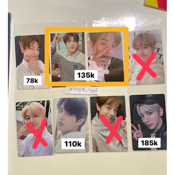 PHOTOCARD PC ENHYPEN DUSK STANDART LIGHTSTICK JAKE AKIK JAKE WINK JAKE DAGU TC BASIC LD M2U TAEHYUN 