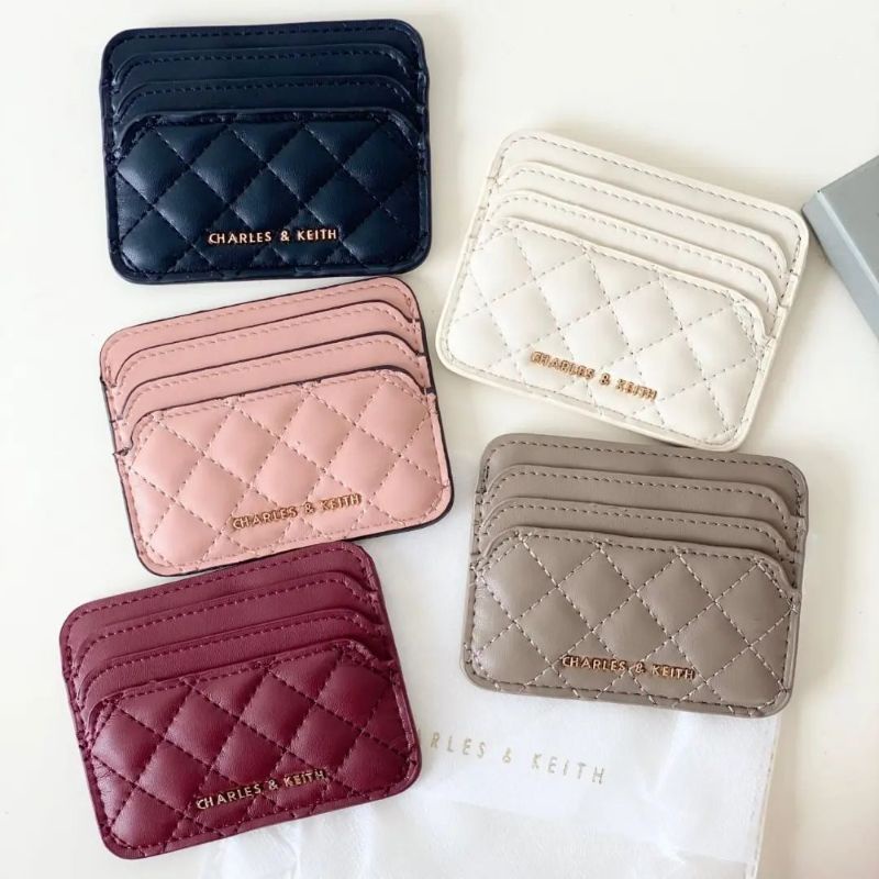 12.12 SALE | CK Cleo Quilted Card Holder