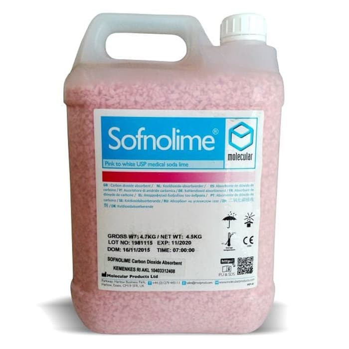 New Sofnolime Galon 5 Liter