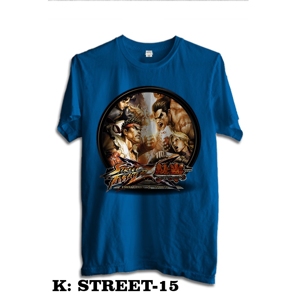 KAOS STREET FIGHTER TSHIRT FILM STREET FIGHTER 15