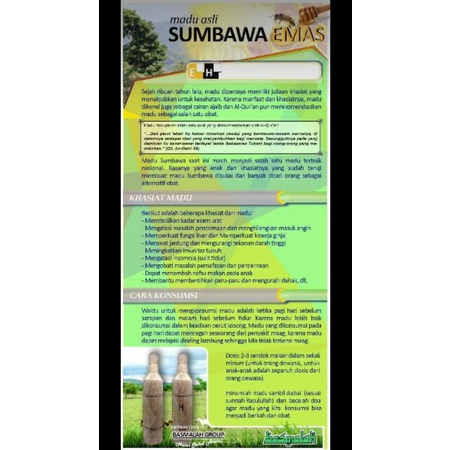 

madu sumbawa emas