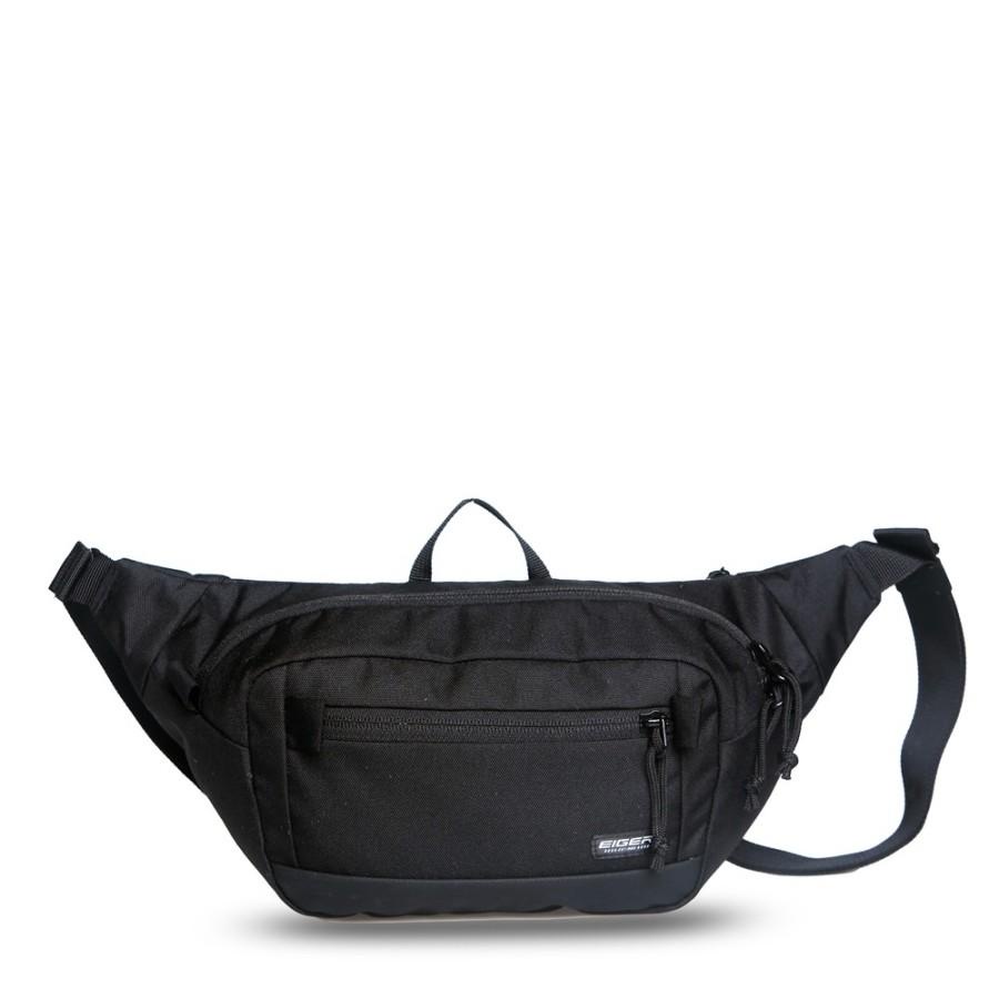 EIGER1989 CLUTCH 1.0 3L WAISTBAG - BLACK ORIGINAL