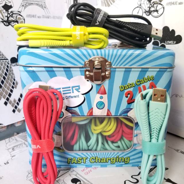 KABEL DATA CHARGER VEGER MICRO USB