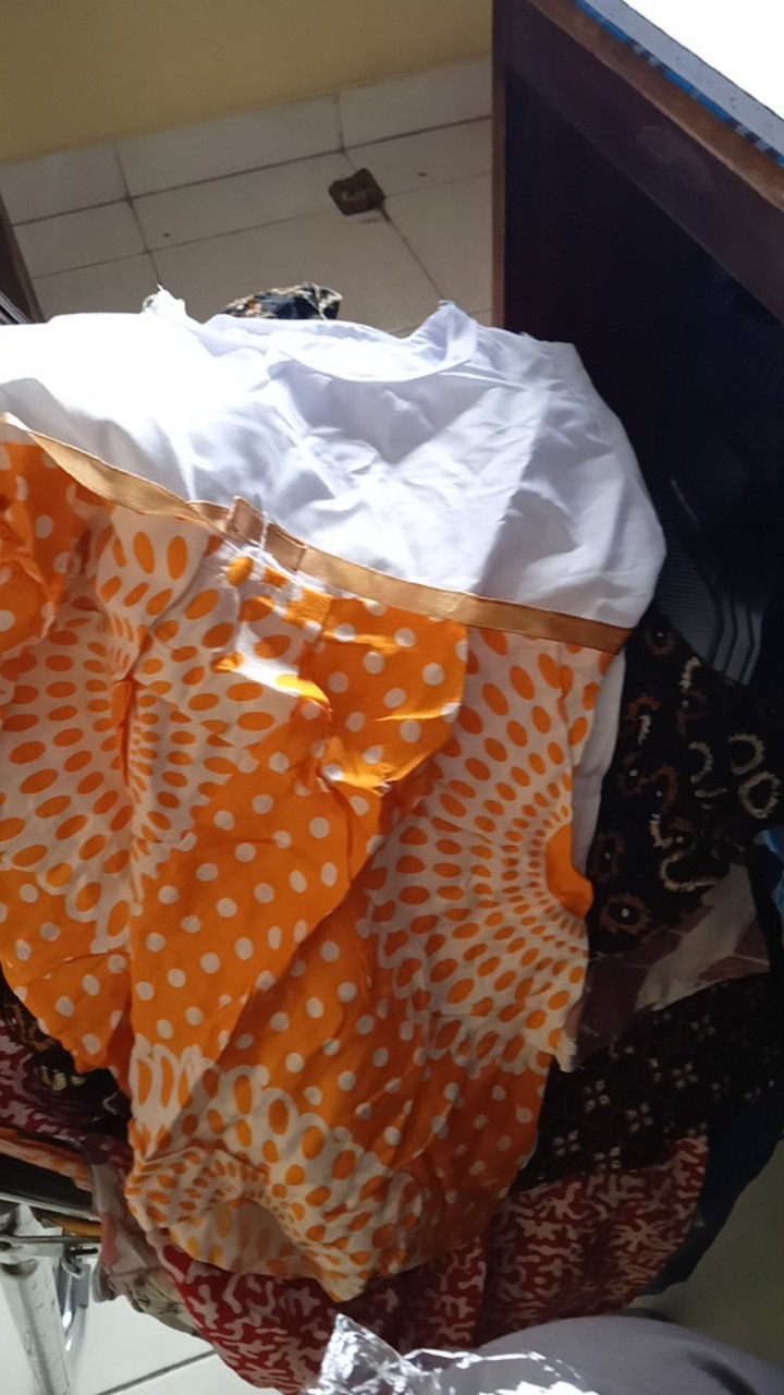 Daster Batik Anak Kerut Atas (mehek), Baju Batik Anak Perempuan Murah