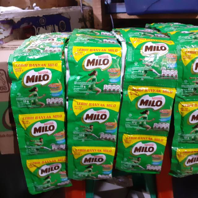 

MILO sachet COKLAT renteng 22 GRAM 10+1 HARGA MURAH HARGA GROSIR tokogrosiruyun