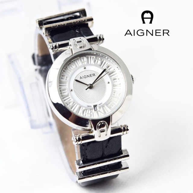 Jam tangan wanita Aigner bulat model terbaruuu