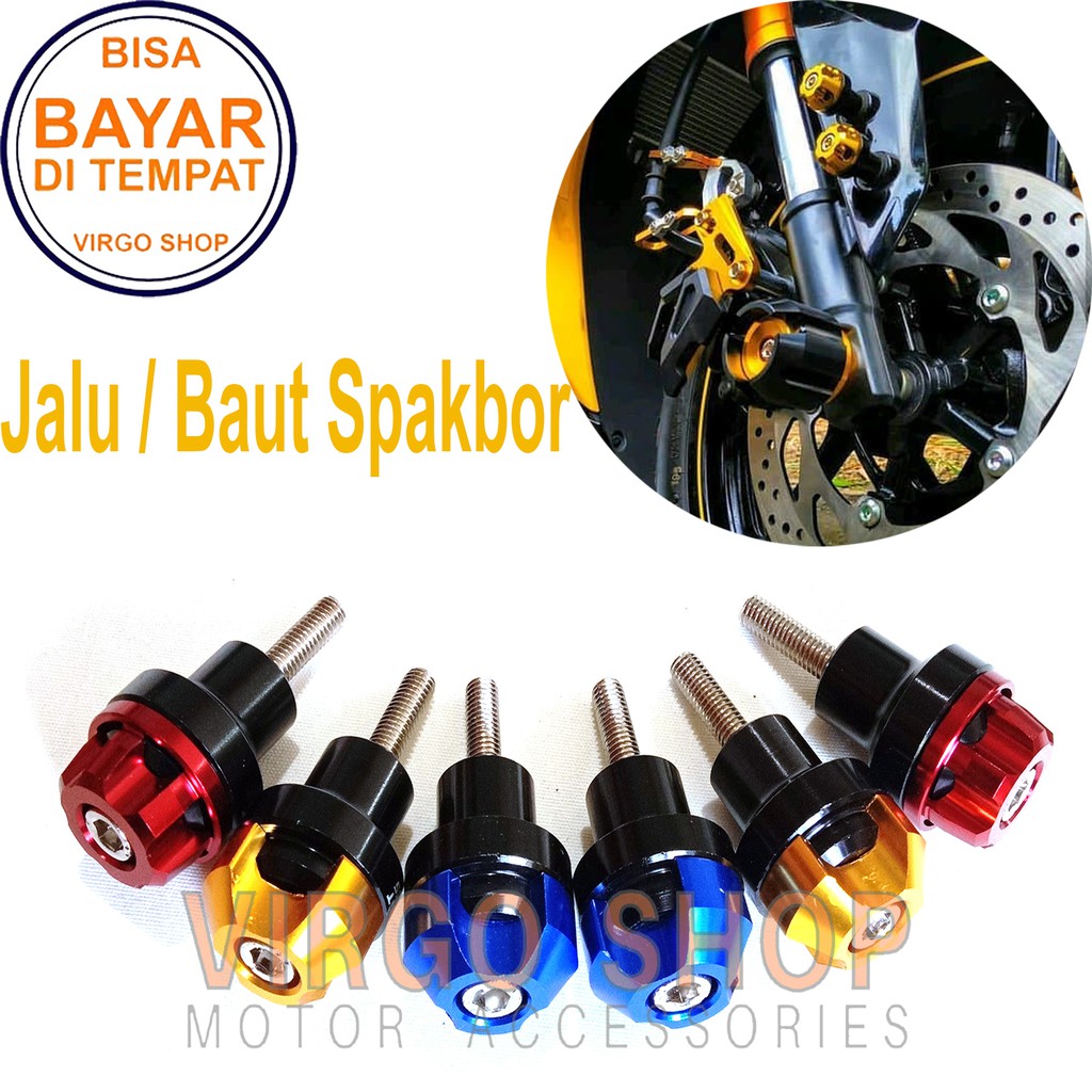 Jalu Spakbor Variasi universal Aerox Nmax Ninja R15 Vixion CBR  Satria FU DLL