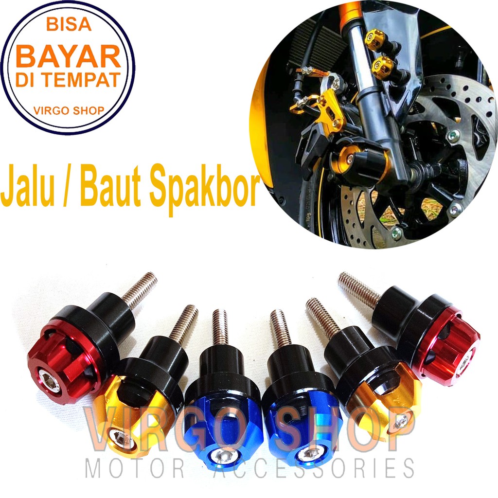 Jalu Spakbor Variasi universal Aerox Nmax Ninja R15 Vixion CBR  Satria FU DLL