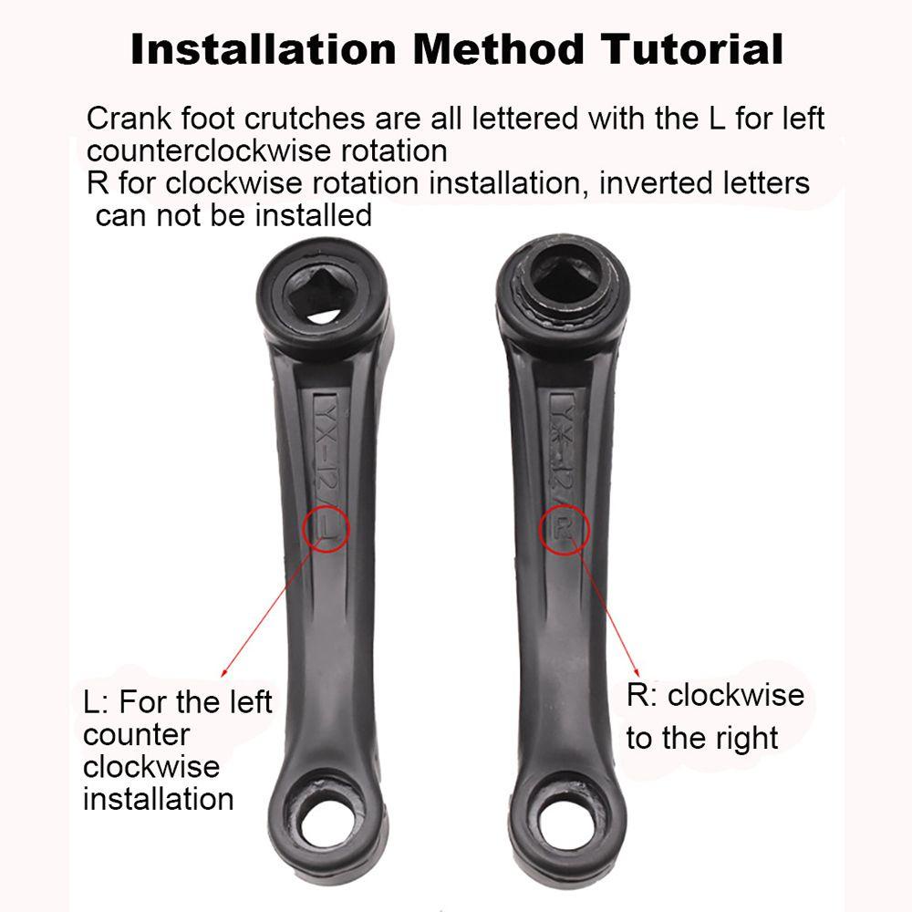 Crankset Sepeda Listrik Nanas Awet Aksesoris Pengganti Refitting Bagian Pedal Bracket