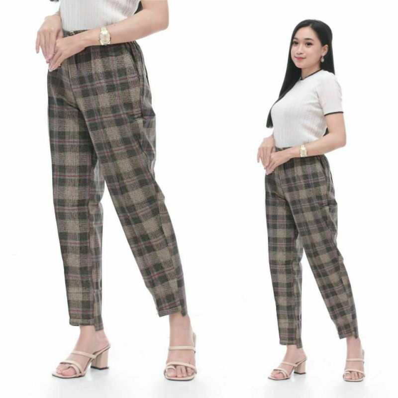 Celana Wanita Baggypants Square Import / Celana Panjang Wanita / Celana Wanita